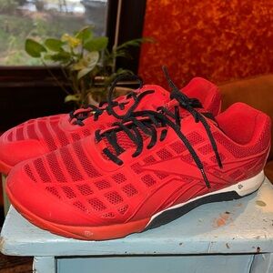 Men's red Reebok CrossFit nano sneakers ￼
